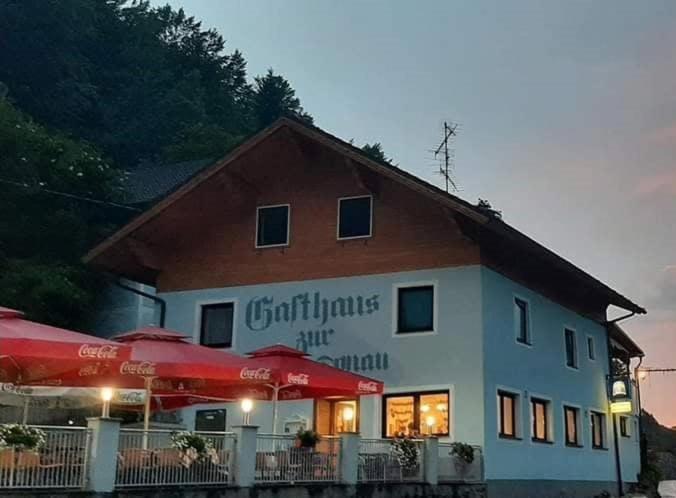 Gasthaus Zur Blauen Donau Hotel Waldkirchen am Wesen ภายนอก รูปภาพ